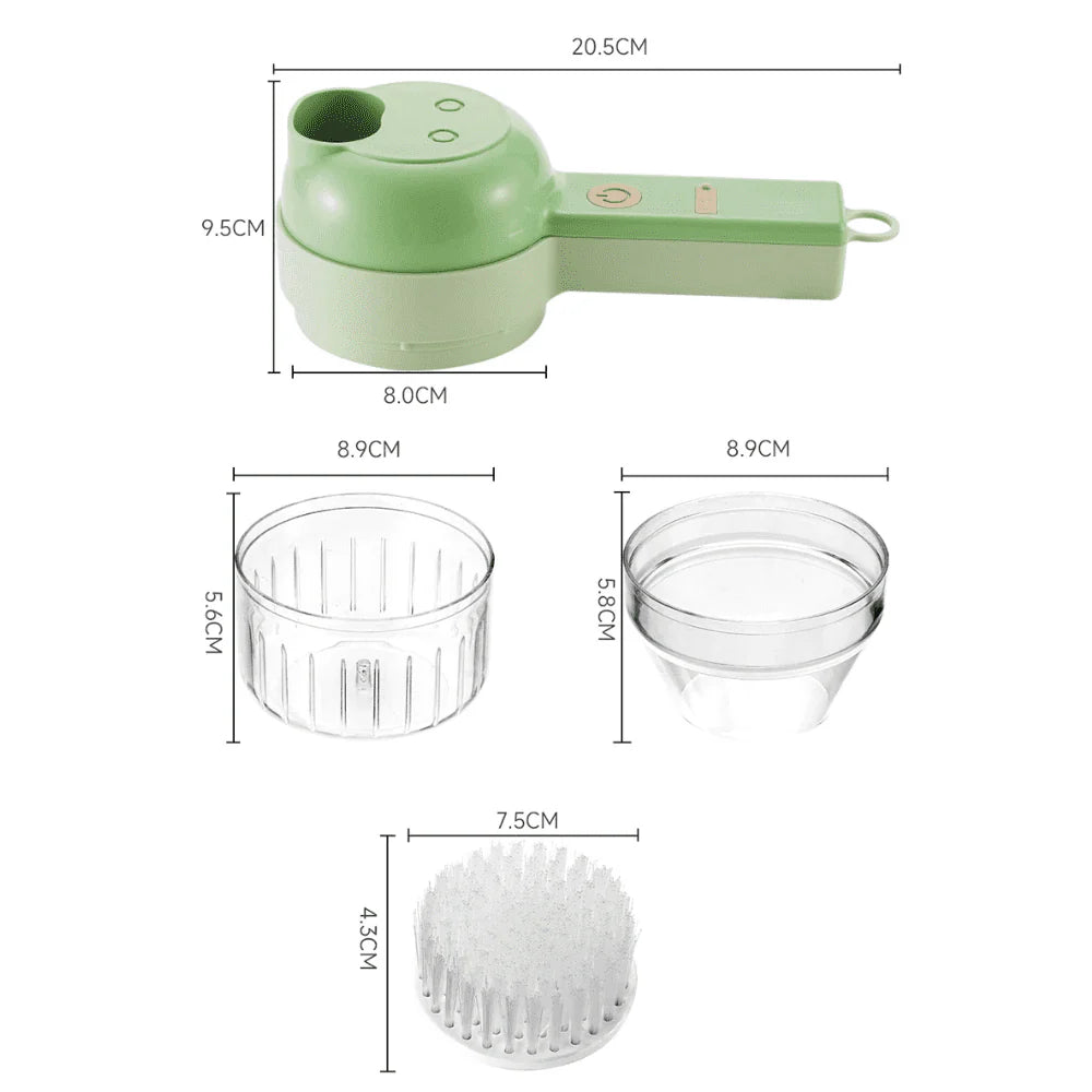 4 in 1 Vegetable Cutter Set