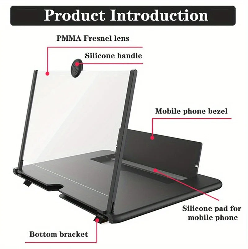 3D Magnifier Mobile Screen