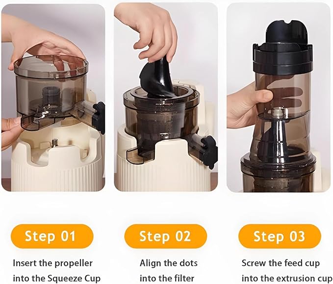 High-Performance Electric Juicer for Fruits and Vegetables